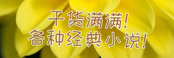 干货满满！各种经典小说！